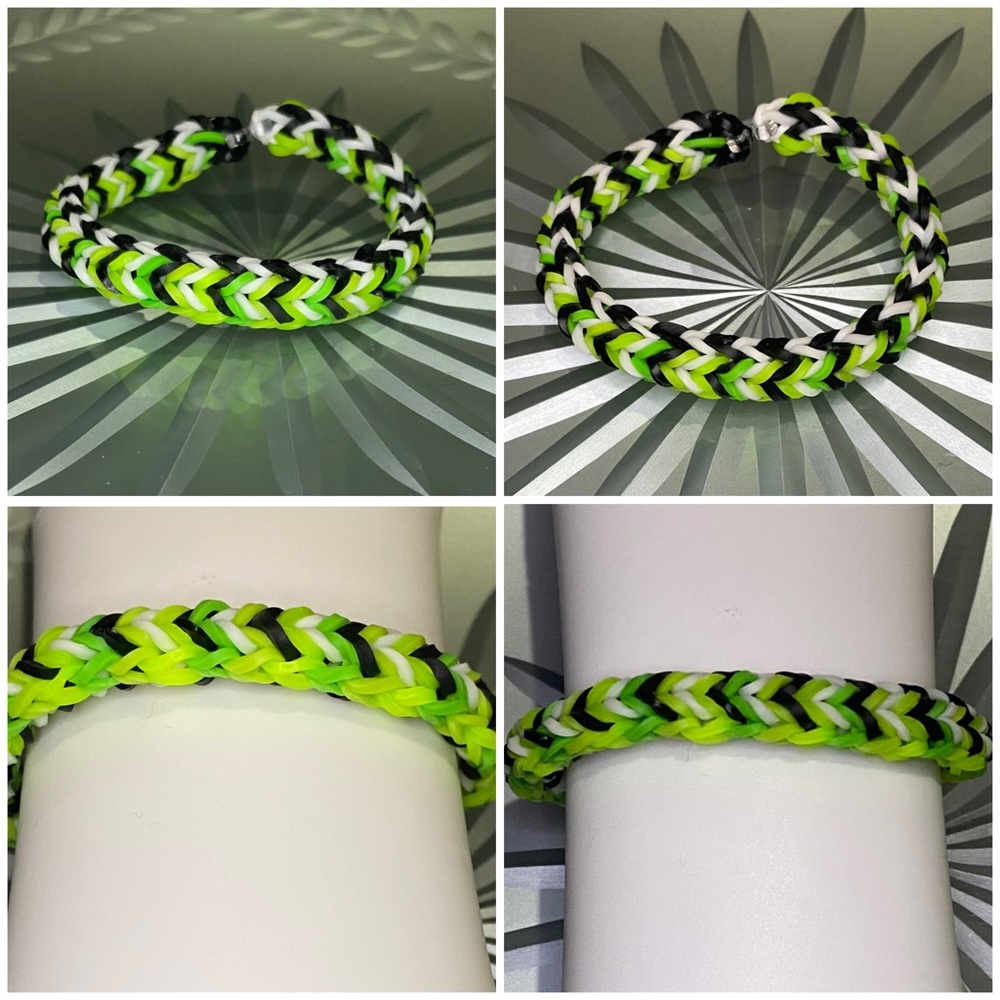 [💙🆓]  3/10$ 🛍 Handmade Rainbow Loom bracelet 🌈💖